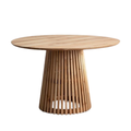 table à manger Kaya en bois clair - Decomeuble Maroc