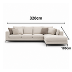 salon Belmont sur mesure - vue 2 - Decomeuble Maroc